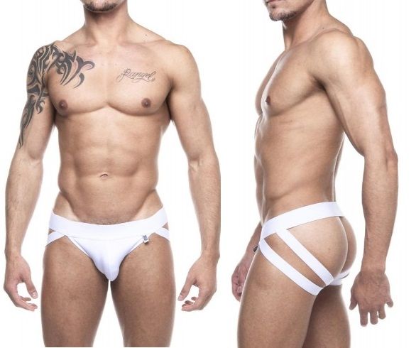 (INDISPONÍVEL) JOCK FAIXA DUPLA BRANCA