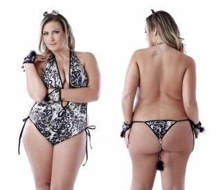 ! FANTASIA TIGRESA PLUS SIZE