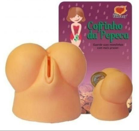 (INDISPONÍVEL) Cofrinho Da Pepeca Sexy Fantasy Sexshop
