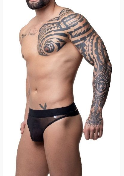 ! ** (INDISPONÍVEL) SLIP FIO TULE PRETO