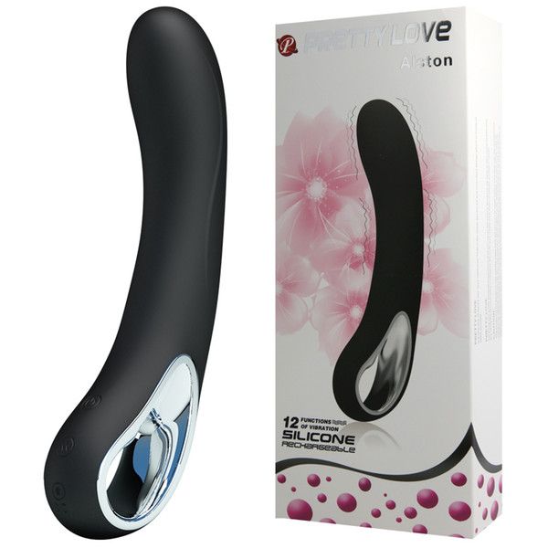 (INDISPONÍVEL) Vibrador em Silicone com 12 Funcoes - Alston - Pretty Love