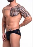 !                                          **  (INDISPONÍVEL)  CUECA SUNGA GREGA ELÁSTICO LISO PRETA