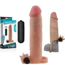 ! ST** CAPA EM CYBER REALÍSTICA COM VIBRADOR E ANEL 19X3,2 CM G/T *