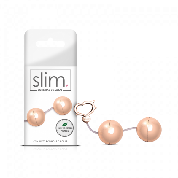 ! ST** CONJUNTO DE POMPOAR 2 BOLAS EM METAL *