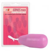 01  Cone para Pompoarismo - Rosa 20gr