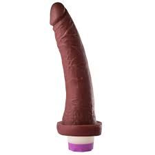 ! ST** MON PLAISIR PRÓTESE COM VIBRADOR E GLANDE 17X3,5 CM M/S *