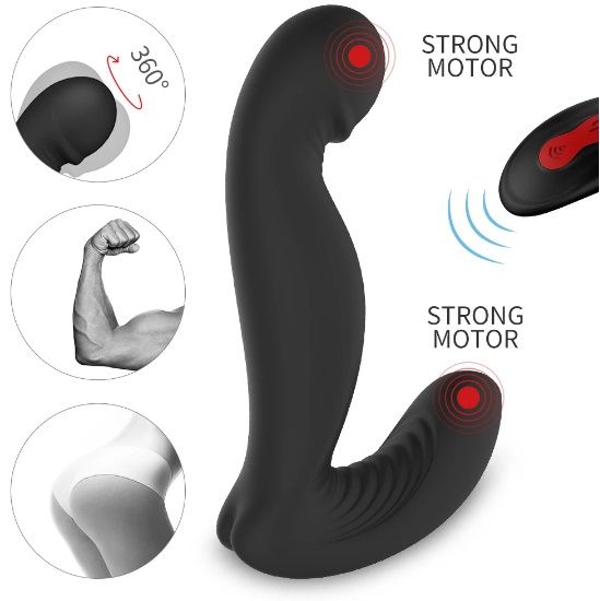 ! ST** JIGGLE - VIBRADOR COM CONTROLE A DISTÂNCIA RECARREGÁVEL *