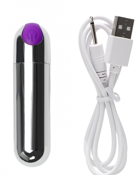 ! ST** BULLET VIBRADOR USB RECARREGÁVEL