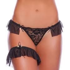 ! ** FIO COM PERNEIRA EM RENDA E BABADO PATITEX 405
