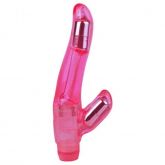 !                              **  (INDISPONÍVEL)  VIBRADOR CRISTAL JELLY DUAL STIMULADOR CURVACEOUS