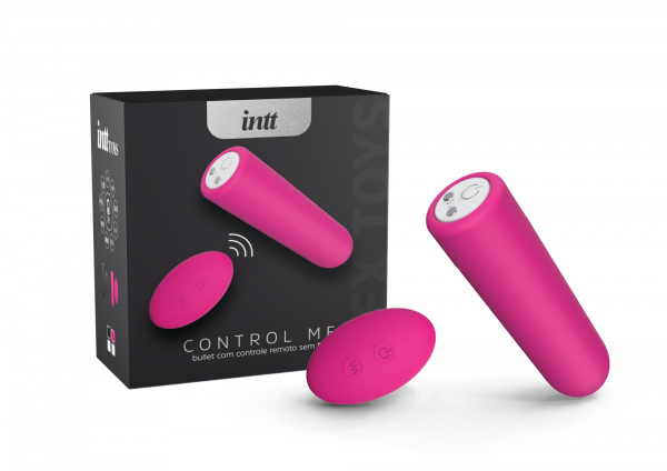 ! ** (INDISPONÍVEL) CONTROL ME VIBRADOR BULLET EM SILICONE COM CONTROLE SEM FIO