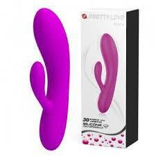 (INDISPONÍVEL) Vibrador em Silicone - VICTOR -Pretty Love