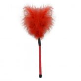 **  (INDISPONÍVEL) CHIBATA PLUMAS 18CM VERMELHA