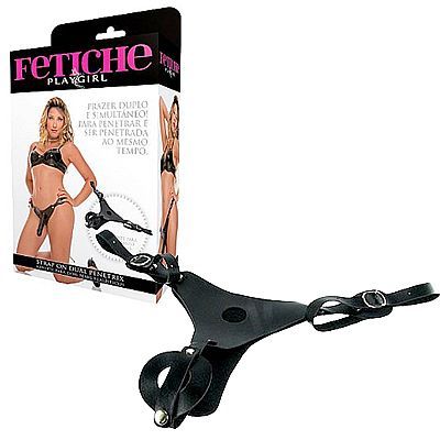 ! CINTA PARA PÊNIS-Strap On Dual Penetrix - suporte para dois pênis realísticos