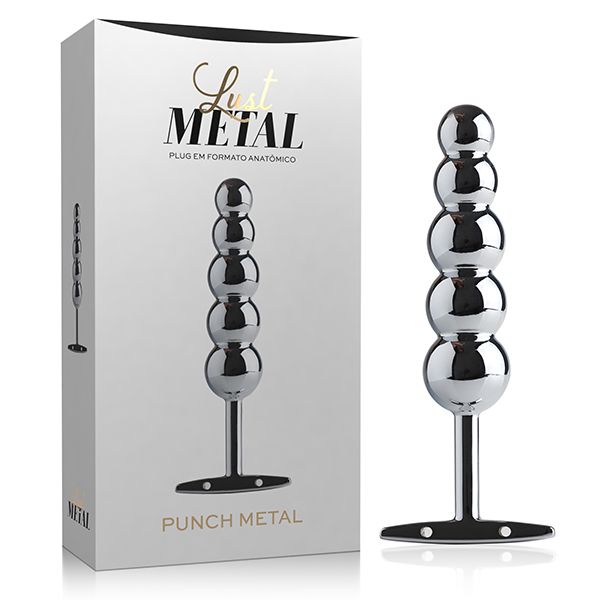 ! ** (INDISPONÍVEL) Lust Metal - Plug Punch Metal Silver *
