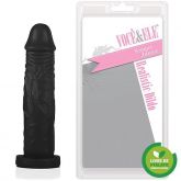 !                         **  (INDISPONÍVEL)   Prótese Metis - 18,5x3,5 cm na cor preto AH164
