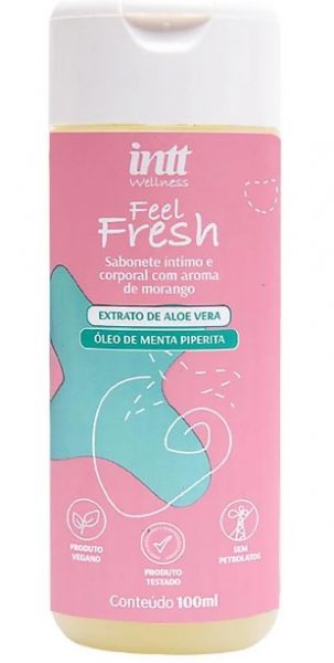 ! ST** Sabonete Intimo Feel Fresh Morango