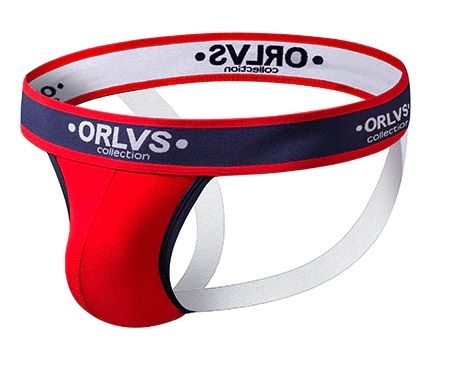! ** (INDISPONÍVEL) JOCK VERMELHA IMPORTADA 100% ALGODÃO *