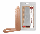 !                                   ST**  Pênis Realístico com Anel Companheiro - 16cm X 3,8cm S/F *