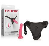 !                                                ST**  Kit 02 Strap On Com Cinta e  Próteses - Rosa