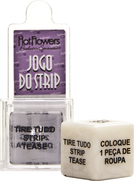 (INDISPONÍVEL) Jogo do Strip Tease - Jogo de dado