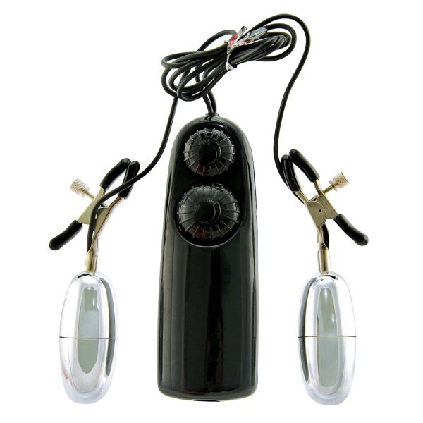 ! ST ** PRENDEDOR DE MAMILOS VIBRADOR MULTIVELOCIDADES
