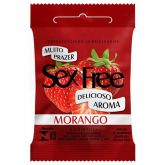! Preservativo Lubrificado Sex Free - Aroma Morango