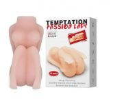 (INDISPONÍVEL) MASTURBADOR COM FORMATO DE CORPO FEMININO CYBER SKIN TEMPTATION PASSION LADY