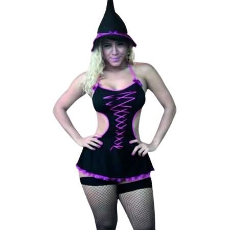 ! ST** FANTASIA BRUXINHA SENSUAL