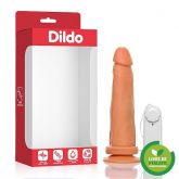 !      **  (INDISPONÍVEL)  PRÓTESE COM VENTOSA E VIBRO DILDO AH28