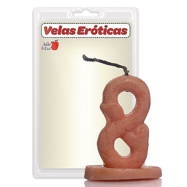 ! ST** Vela formato numero 8 - Oito