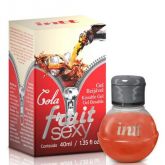 !                                    ST **  Gel térmico beijável sabor cola 40ml - Fruit Sexy INTT *