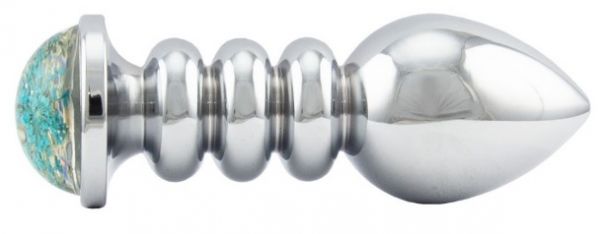 ! ST** Plug Anal Aço Inox 8X2,8Cm 65G Vipmix *