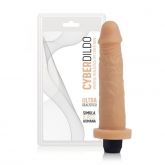 !  **  (INDISPONÍVEL)  Prótese em Cyber Skin - Venus - 17,5x3,5 cm c/ Vibrador Multivelocidade AH291