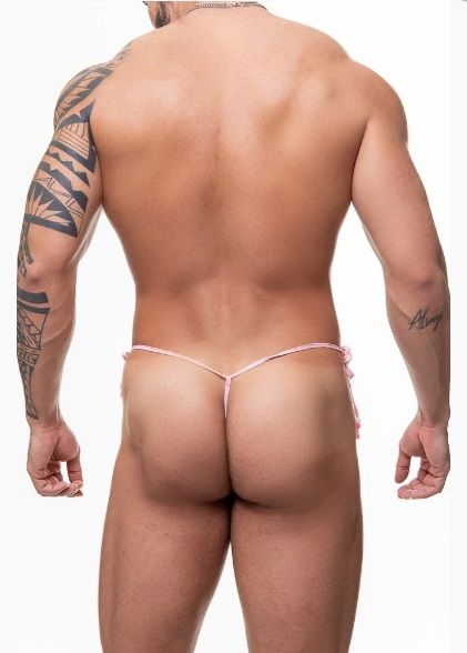! ** (INDISPONÍVEL) FIO CALCINHA LYCRA ROSA-COSTA *