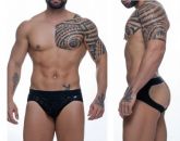 (INDISPONÍVEL)JOCK PREMUIM PRETO TULE TRABALHADO