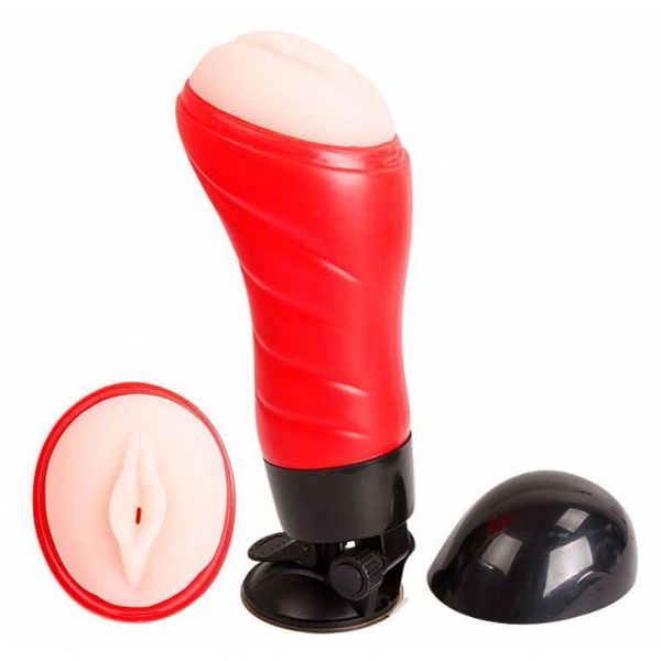 ! ** (INDISPONÍVEL) MASTURBADOR VAGINA LANTERNA COM SUCÇÃO DELIA CRAZY BULL