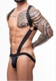 !                                            **  (INDISPONÍVEL)  BODY HARNESS EM SUPLEX PRETO-LADO *