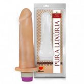 !                                  **  (INDISPONÍVEL)  PÊNIS REALÍSTICO COM VIBRO – 16X4CM | 1730C.B