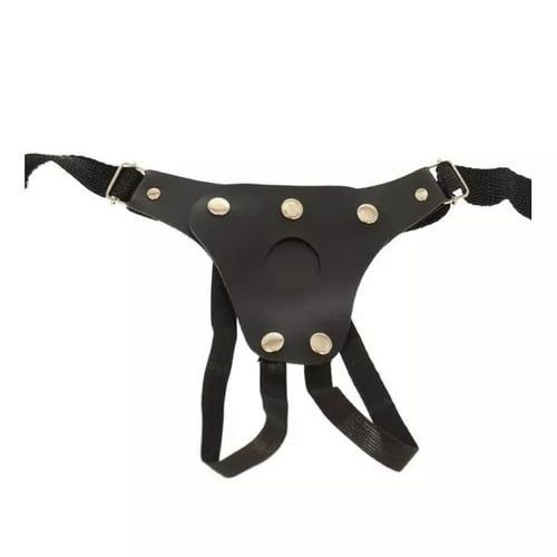 ! ST** CINTO EM COURO PARA PRÓTESE COM VIBRO S/F *