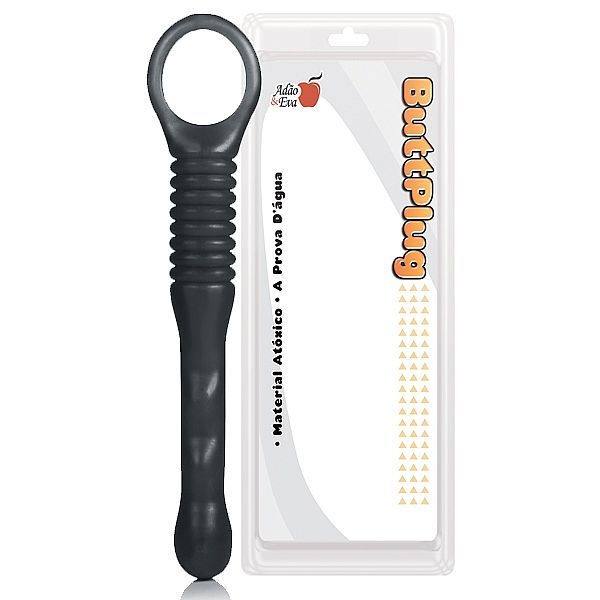 ! ST* Plug Anal Rod corpo estreito e sinuoso 19cm