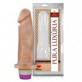 !                                                ST**  PÊNIS REALÍSTICO COM VIBRO – 18 X 4,5CM S/F *
