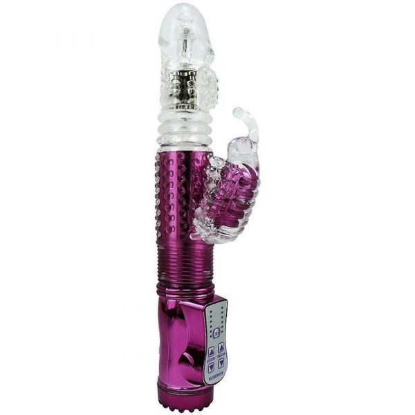 ! ST** VIBRADOR ROTATIVO VAI E VEM 36 TIPOS DE VIBRAÇÃO-