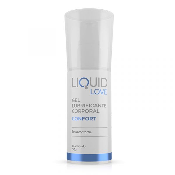 Lubrificante extra conforto liquid love confort deslizante