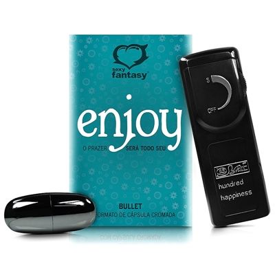 ! ** (INDISPONÍVEL) Bullet Multi-Velocidade Enjoy Cromado S/F *