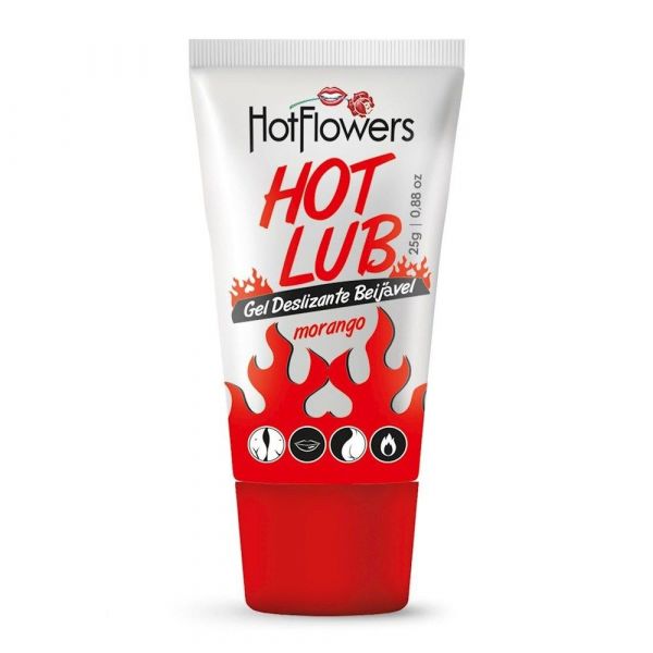 ! ST** HOT LUB LUBRIFICANTE BEIJÁVEL - H/F *