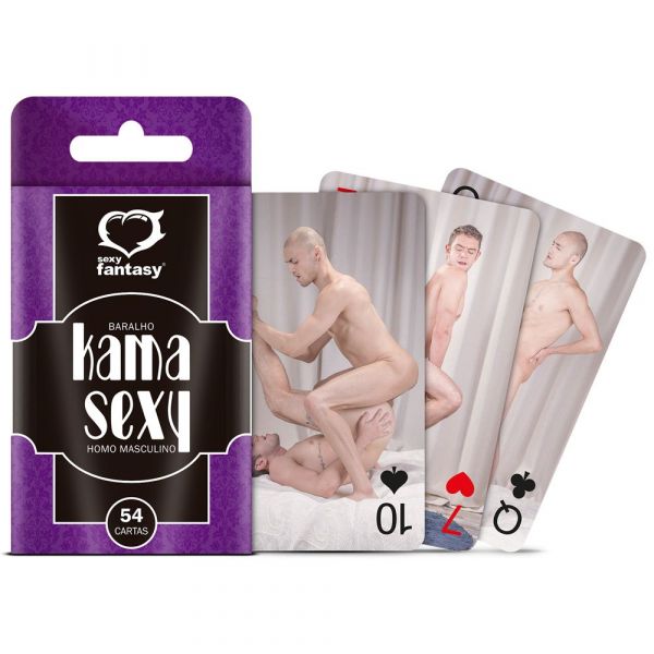! ST** BARALHO KAMA SEXY HOMO MASCULINO S/F *