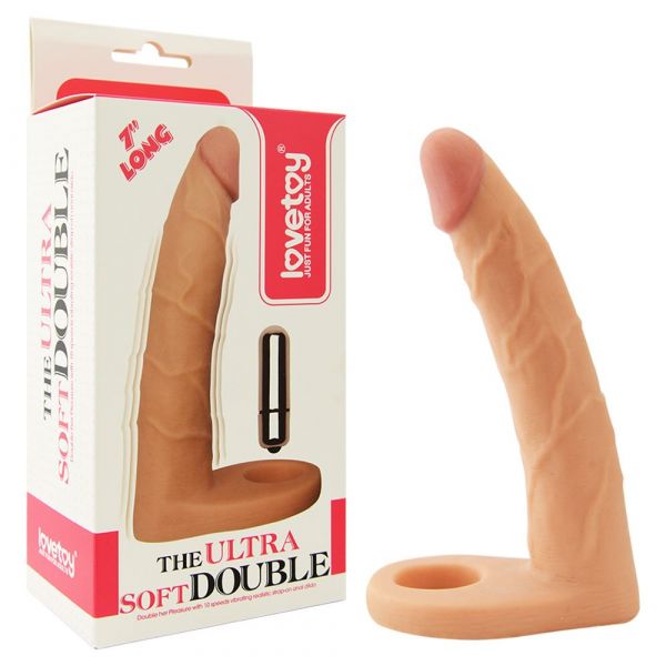 ! ** (INDISPONÍVEL) ANEL COMPANHEIRO 10 VIBRAÇÕES ULTRA SOFT - 7'' LONG DUDE LOVETOY *