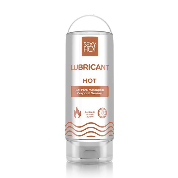 (INDISPONÍVEL) Lubricant HOT - Gel para Massagem Corporal Termico