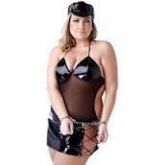 ! FANTASIA POLICIAL PLUS SIZE